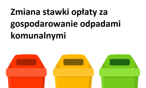 Zdjęcie do Przypominamy o zmianie stawki opłaty za gospodarowanie odpadami komunalnymi od 1 stycznia 2026 r.